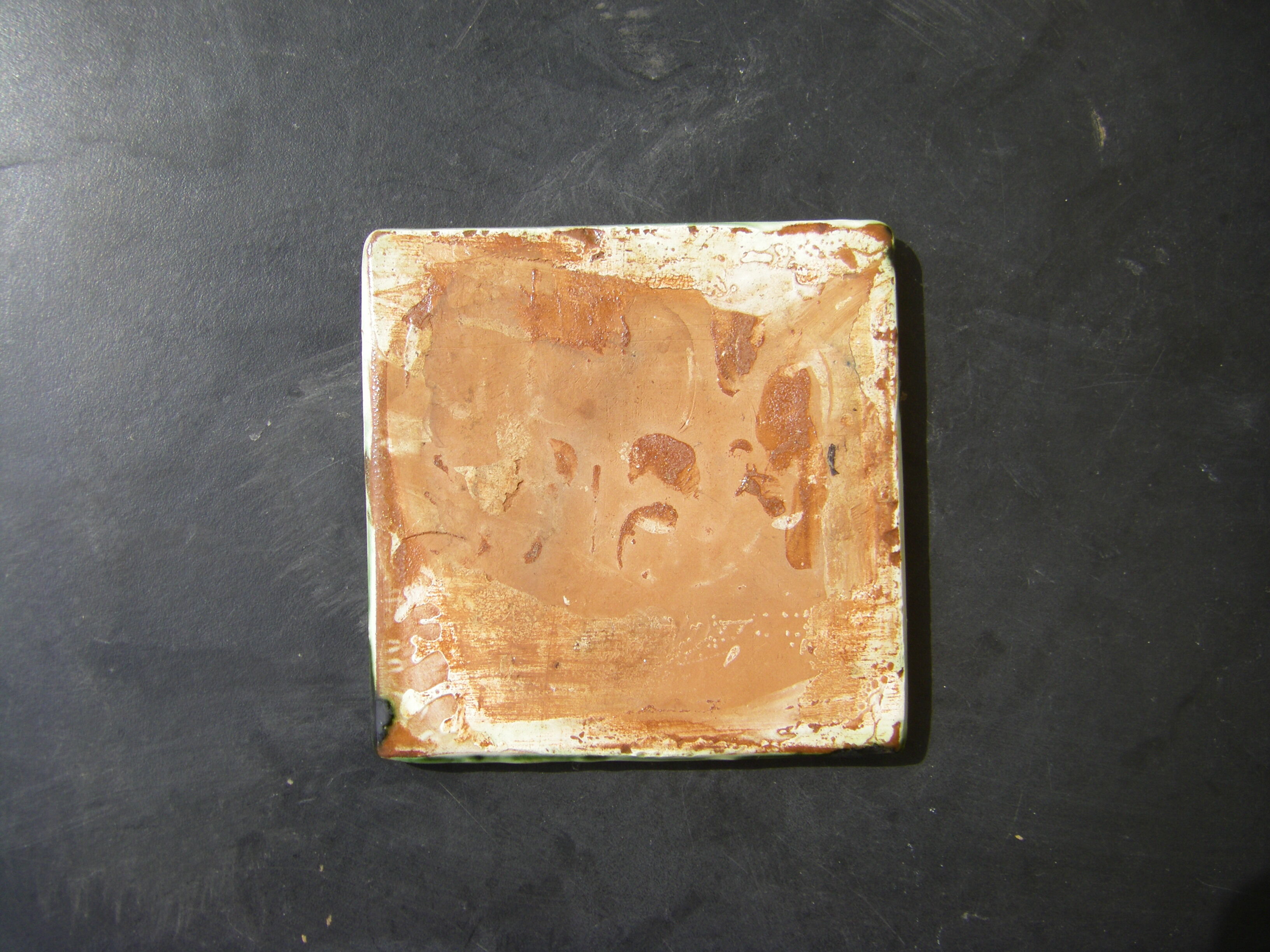 Handmade ceramic tile