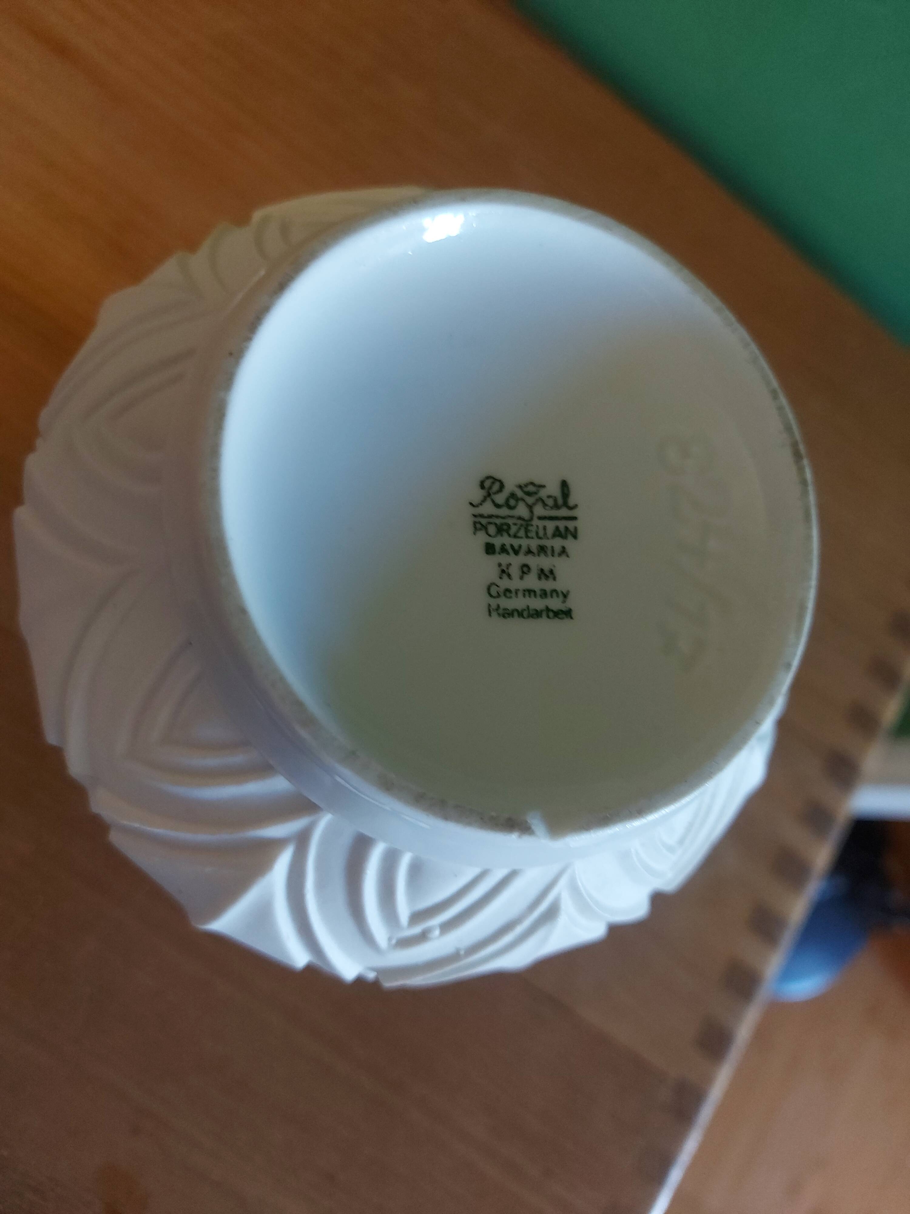 Porcelain vase royal porzellan kpm bavaria