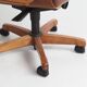 Fauteuil de bureau vintage en cuir