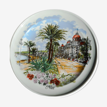 Plate decoration of Nice porcelaine France