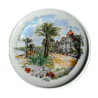 Plate decoration of Nice porcelaine France