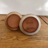 2 egg cups with saucers - Vallauris Mello Frères