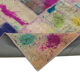 Handmade oriental 204 cm x 300 cm multicolor patchwork carpet