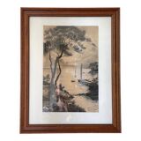 Indian ink painting on paper 1927