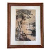 Indian ink painting on paper 1927