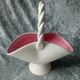 Enamelled tile basket of the 60s