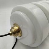 Vintage opaline suspension