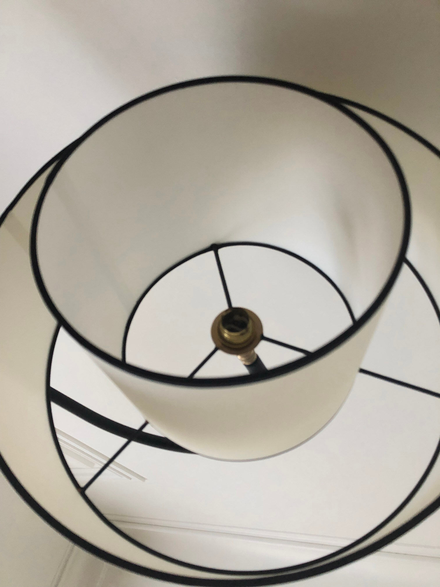 Tripod floor lamp 1950 - 1960 adjustable