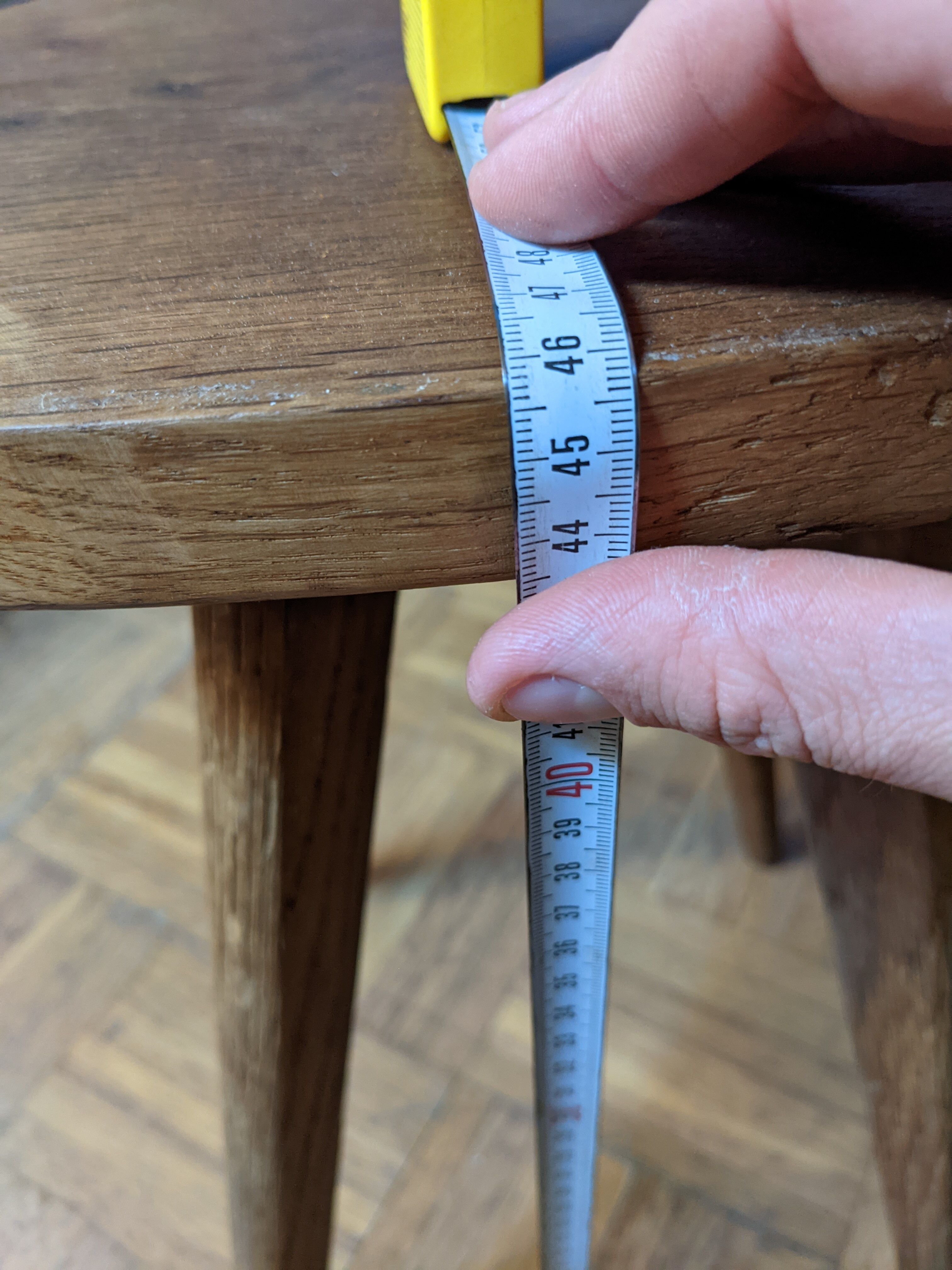 Vintage compass foot stool