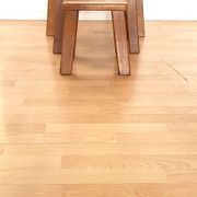 3 tables gigognes Brutaliste 70' en chêne blond