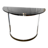 Console demi lune des années 70