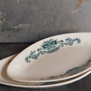 Duo of iron earth raviers of Longchamp service Lutetia late nineteenth