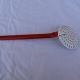Enameled skimmer ladle