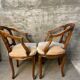 Pair of Venetian armchairs
