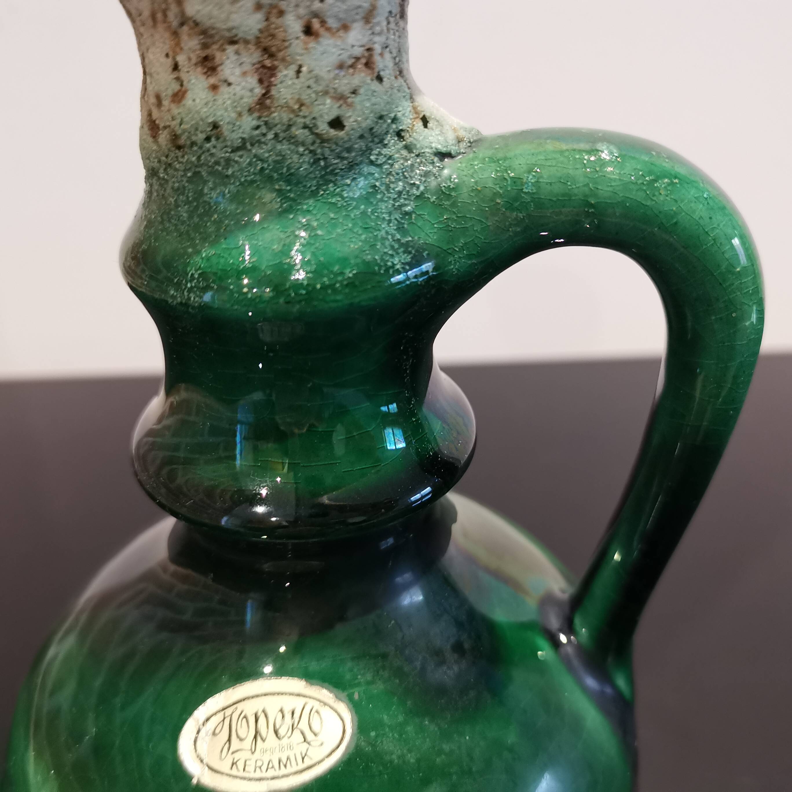 Fat Lava Vase Germany Jopeko Keramik 1201-21 1960s