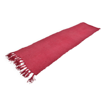 Tapis de couloir Kilim Hmep vintage rouge sku 3061