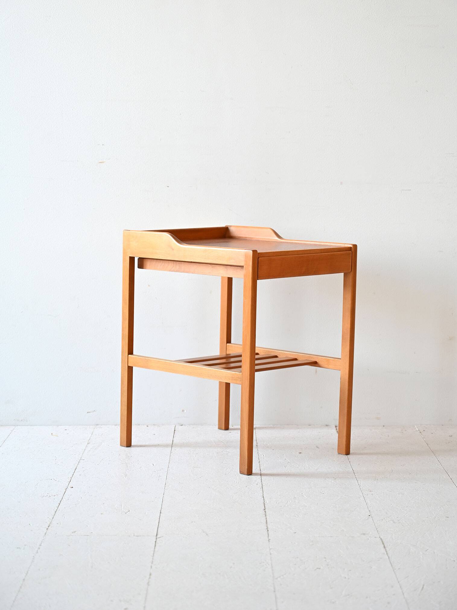 Table de chevet scandinave en teck