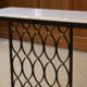 Modernist console in the style of Jean Royère 1960s.