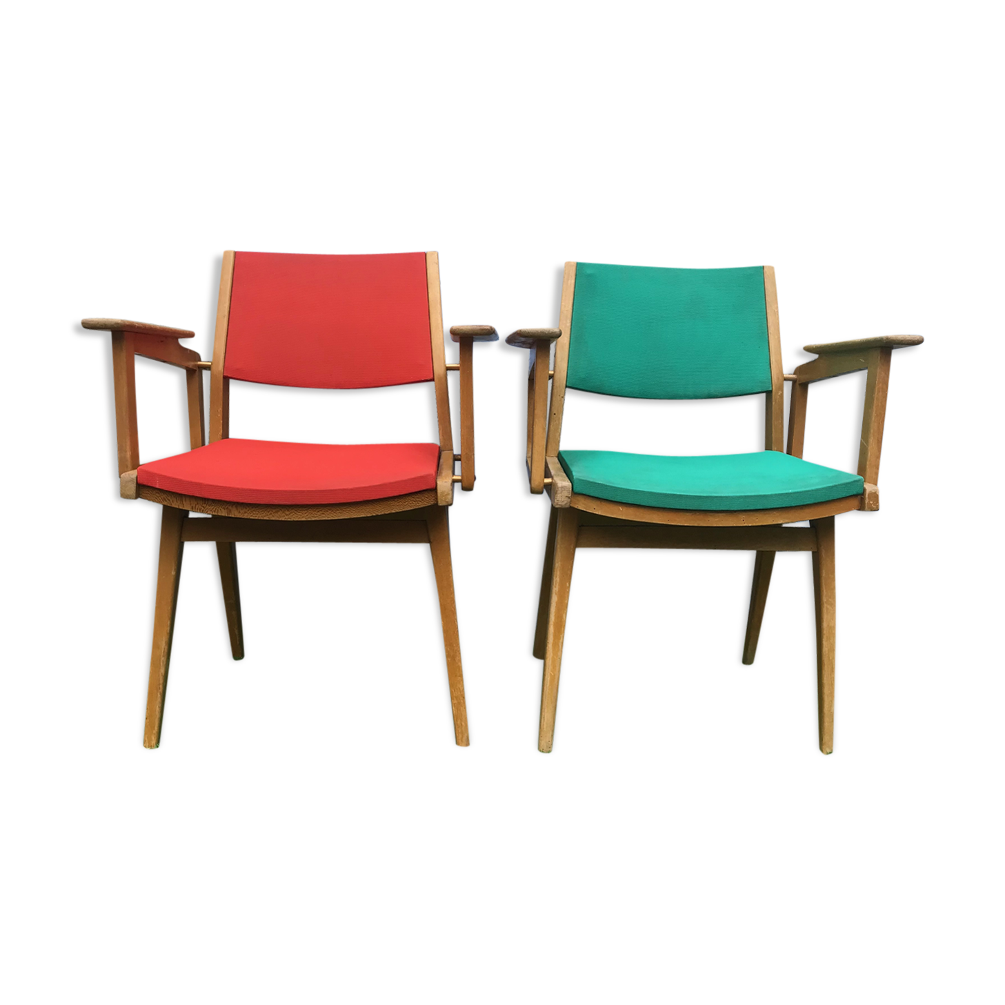 Armchairs vintage bridge