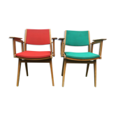 Armchairs vintage bridge