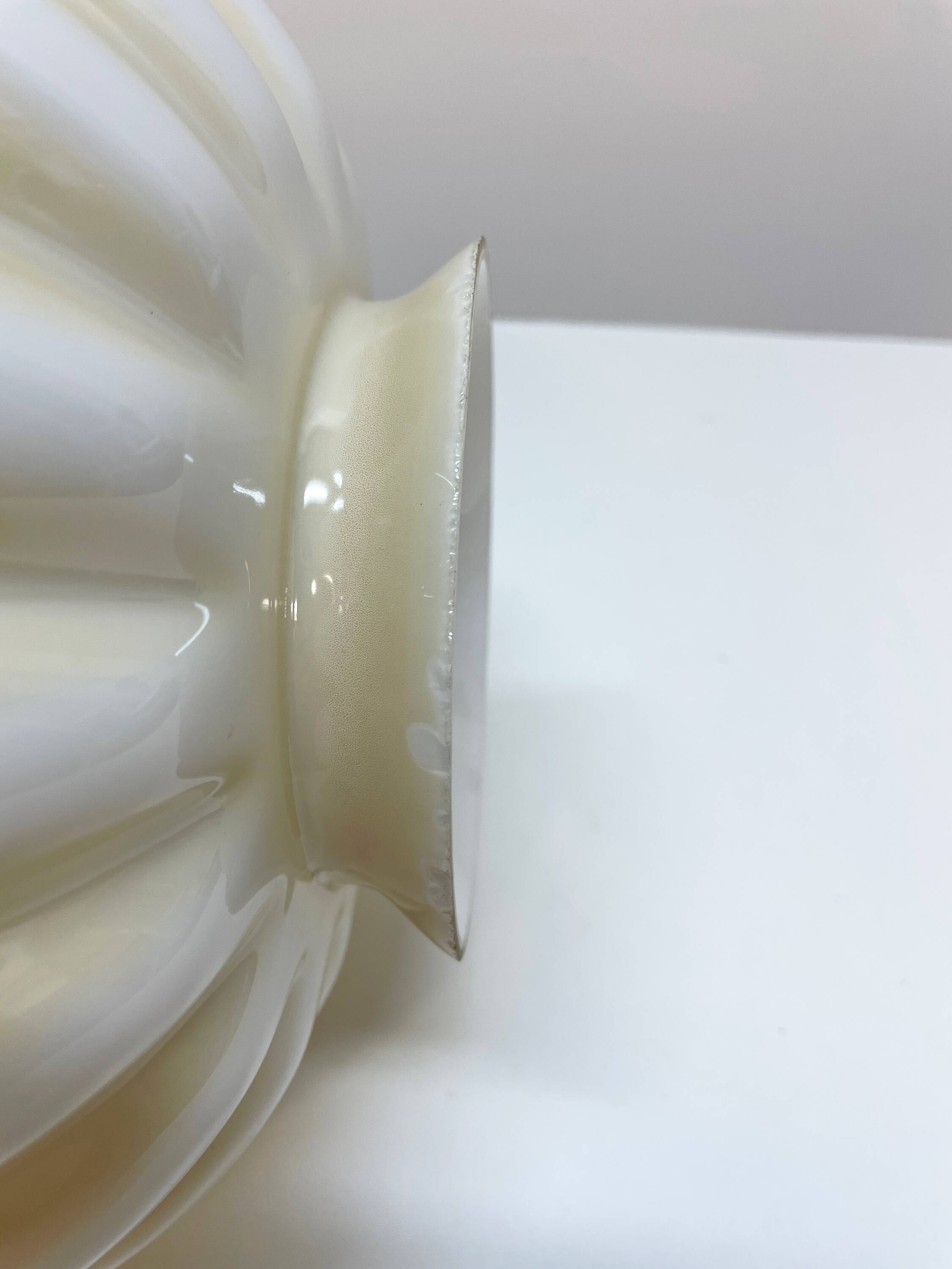 Glass pendant lamp, Polam-Meos, 1970s.