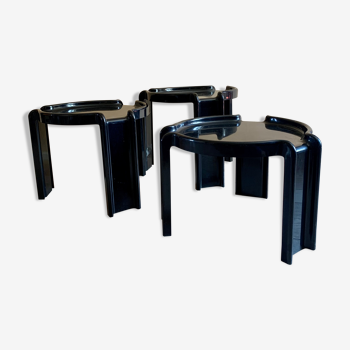 Three stacking tables