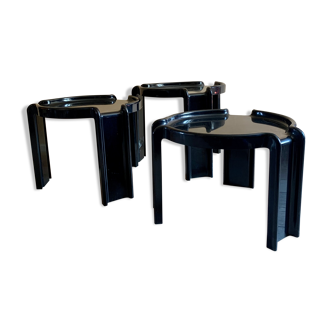 Three stacking tables