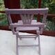 Wooden children's chair