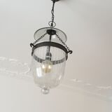 Glass globe hanging