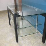 TV / HIFI stand for heavy load in tempered glass and steel