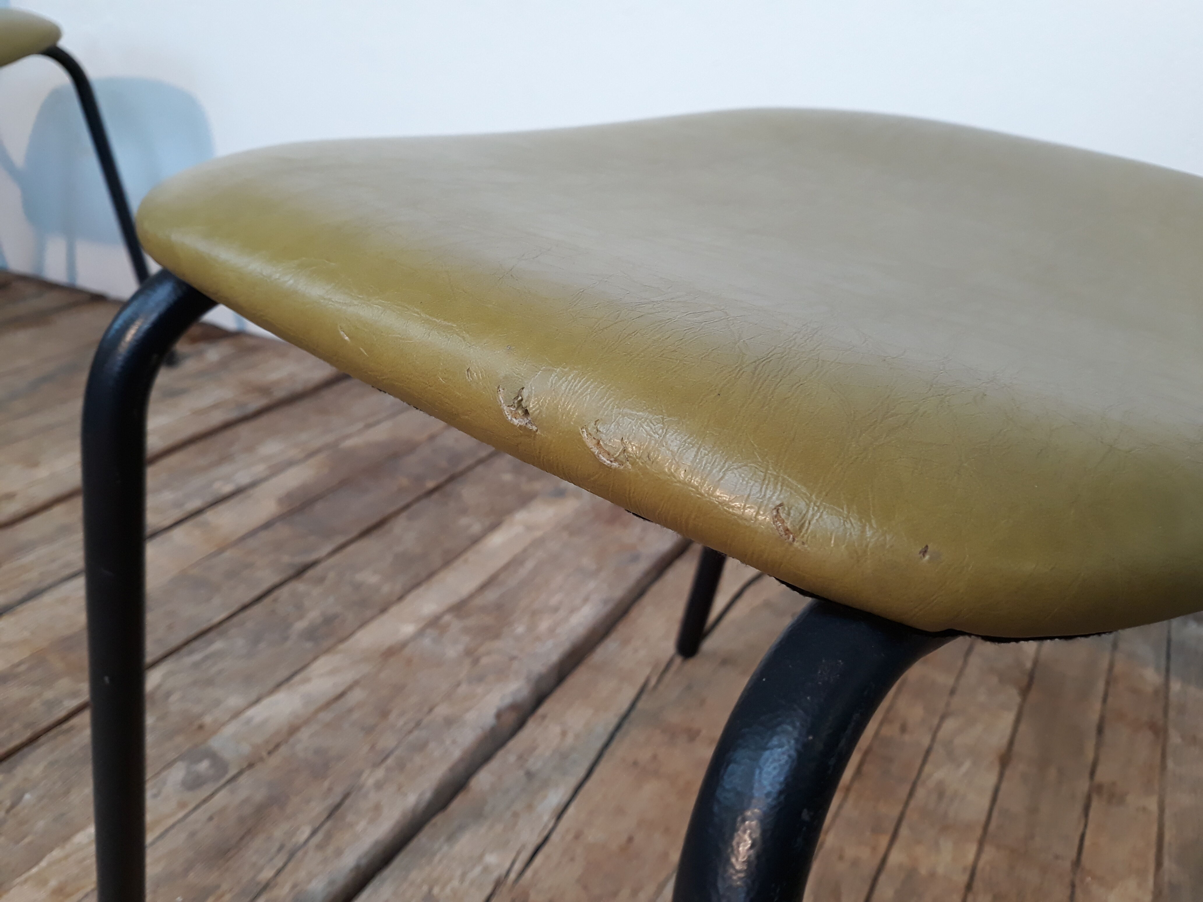 9 chairs vintage Stafor Steelcase