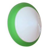 Applique en verre et opaline Italie 70s