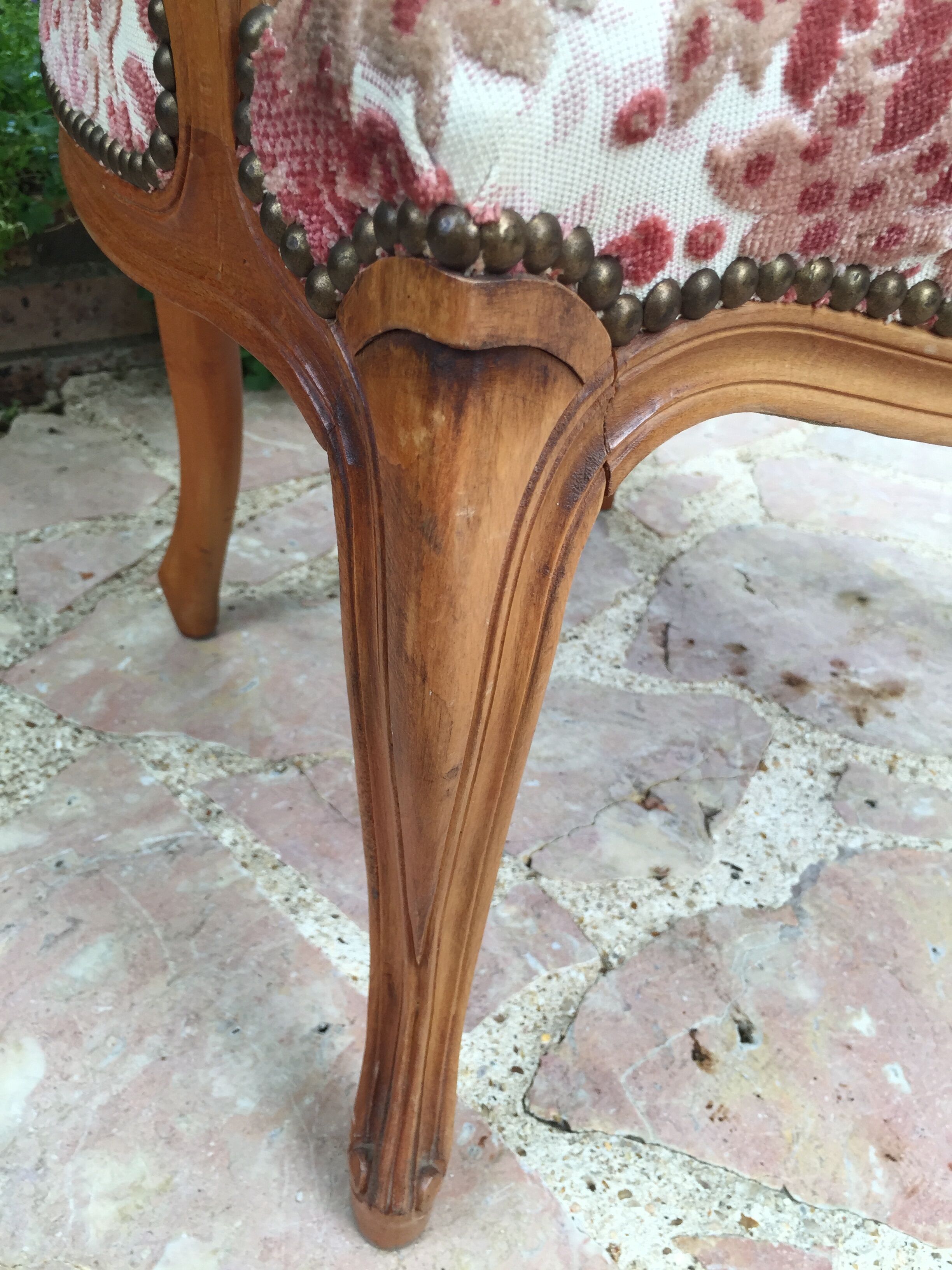 Fauteuil ancien Louis XV
