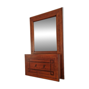 Miroir mural marqueté - collection