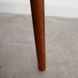 Oak footrest, Danish design, 1970s, production: Denmark