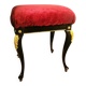 Vintage French style vanity stool