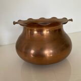 Copper pot - cache pot - Delalande Villedieu vase