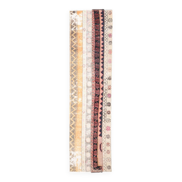 Tapis de couloir vintage shabby chic 2x7 58x225 cm SK 17375
