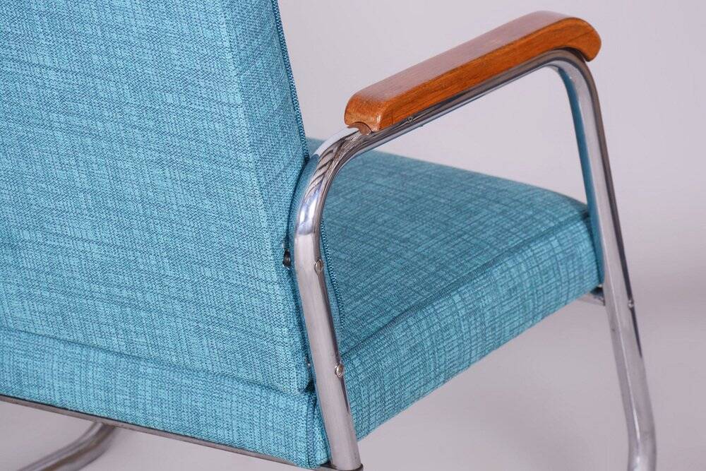 Set of Bauhaus Armchairs by Karel E. Ort for Hynek Gottwald, 1930s