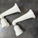 Lot of two porcelain wall lights 1930 Art Deco bathroom