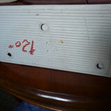 Vintage white bathroom wall shelf