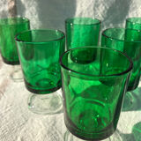 Ensemble de 6 verres à digestifs Suède / Cavalier Luminarc