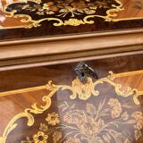 Marquetry desk from the 90s