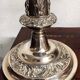 Pair of antique silver candelabras, first half of the 20th century