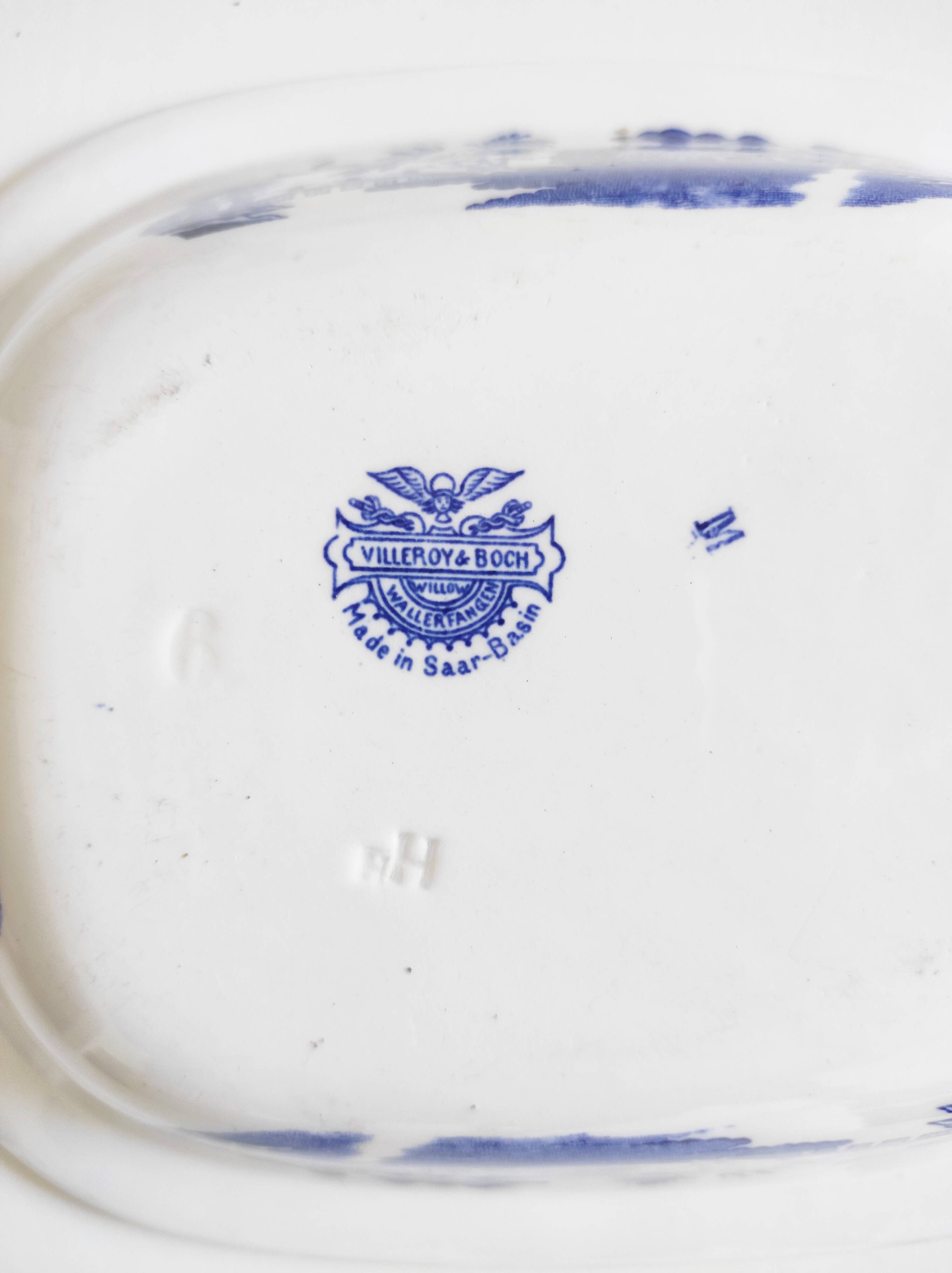 Plat vide poche Villeroy & Boch modèle willow