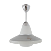 German Zeiss Ikon Two Tone Glass Mirrored Pendant