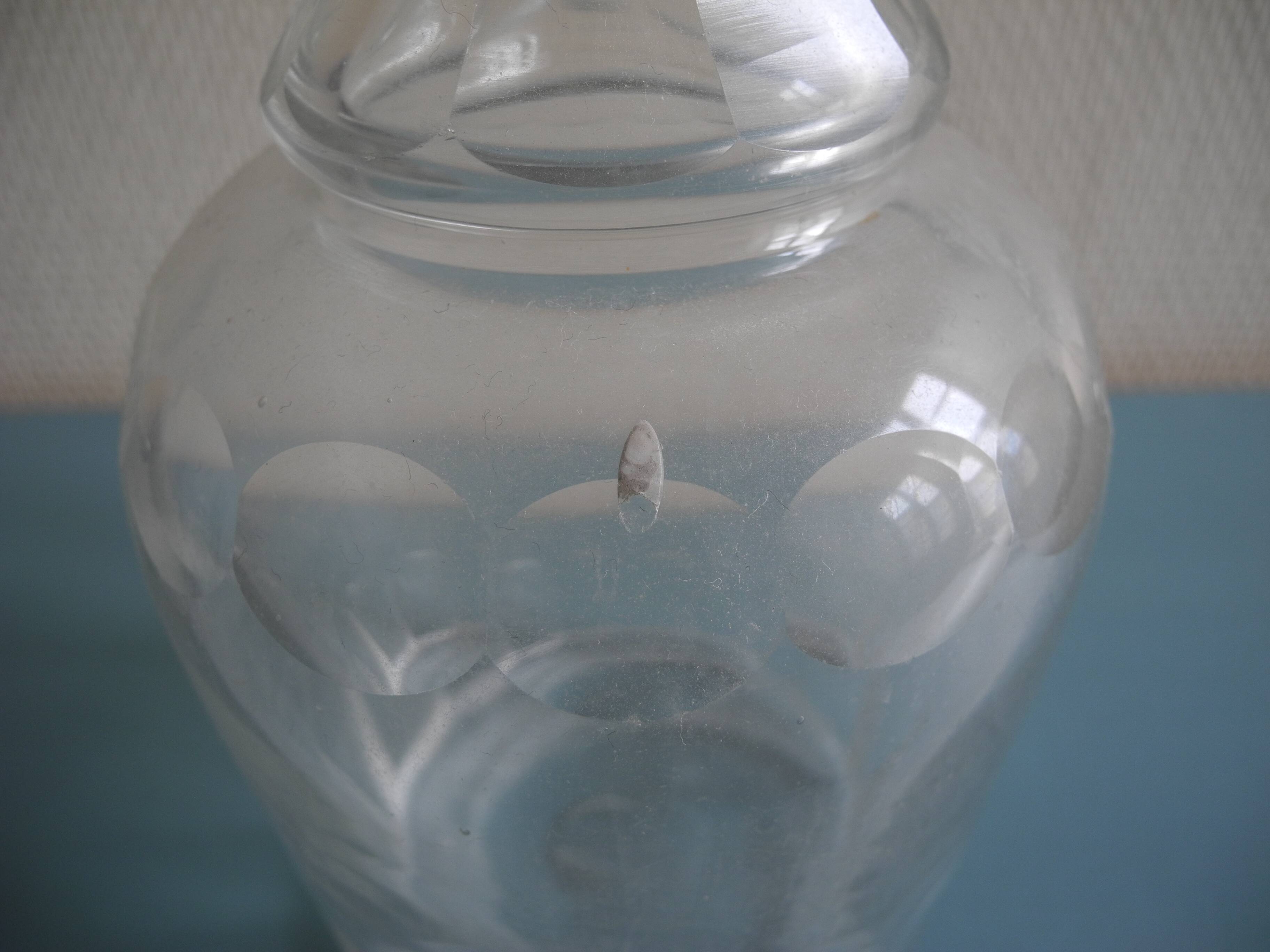 old blown glass wine carafe old blown glass wine carafe