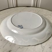 Round dish in Iron Earth K&G Lunéville model "Angèle" late 19th century