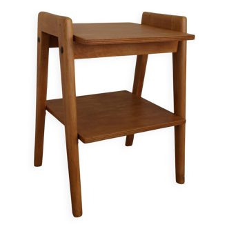 Light oak bedside table 1950