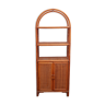 Large rattan shelf - 2 doors